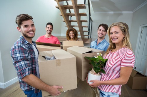 Removal van pricing illustrated for a small Holborn flat move