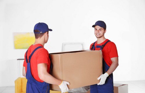 Residential move in a Holborn apartment building