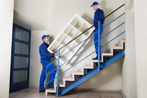 Student removals team planning a move in Holborn