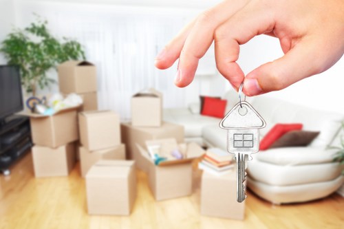 Office relocation planning in Holborn with moving teams and commercial buildings
