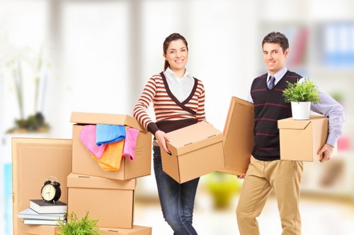 Office team planning a move with relocation checklist