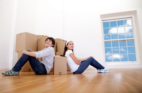 Careful handling of fragile items during a Holborn removals service