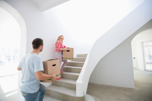 Loading and parking considerations for Holborn moving truck