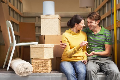 Office packing and asset protection during commercial removals in Holborn